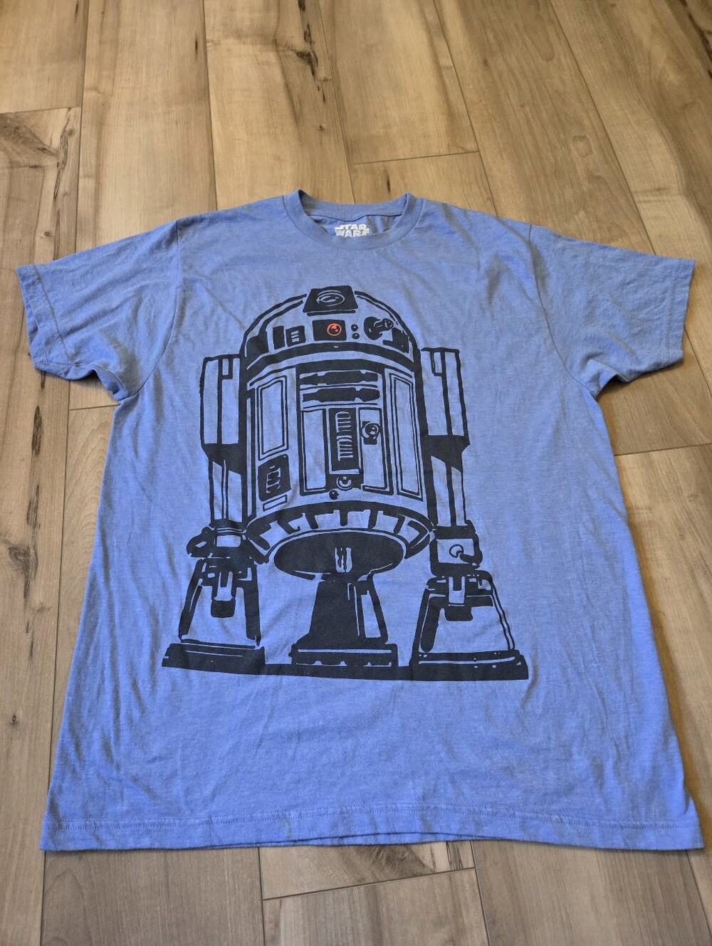 Star Wars R2-D2 Graphic Tee - Blue with Black Print